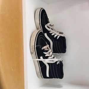 Used high top black vans